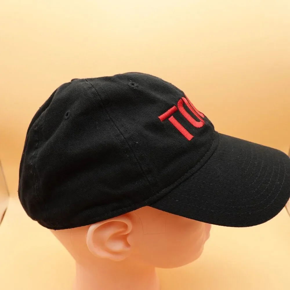 Tour Logo Hat Cap Black One Size Adjustable